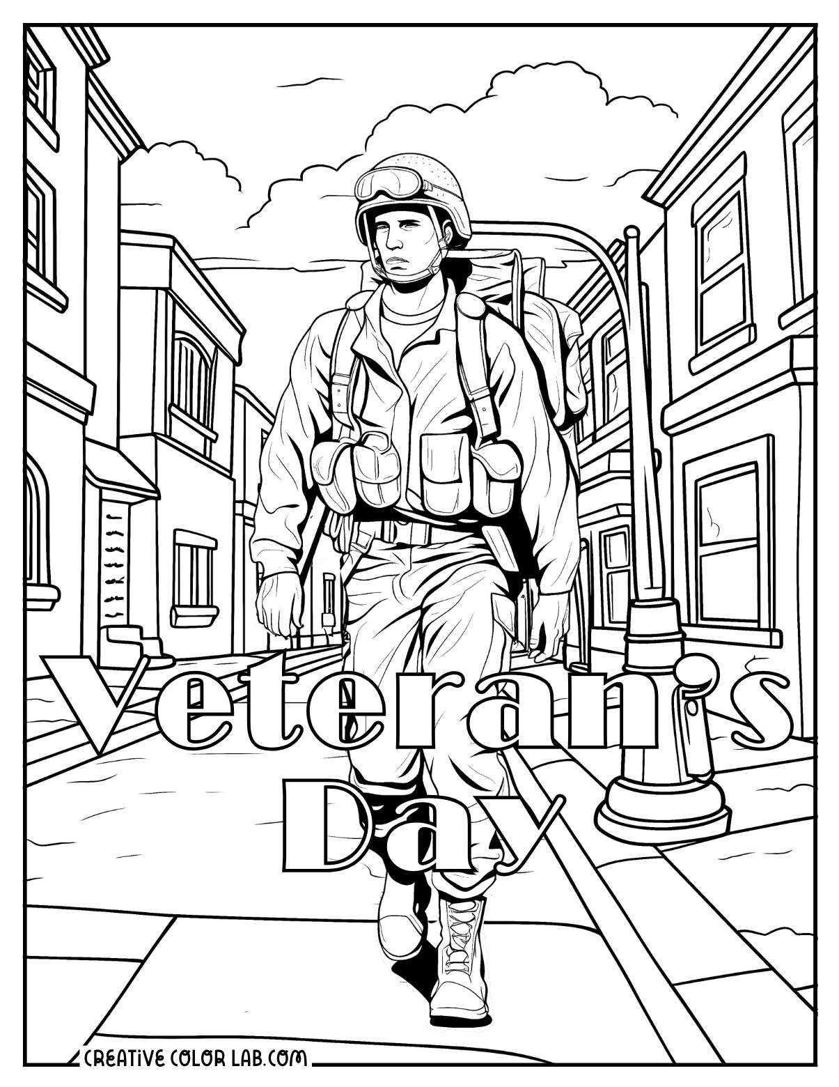 Printable Veteran&amp;#039;S Day Coloring Pages for Veterans Day Coloring Sheets Free Pdf