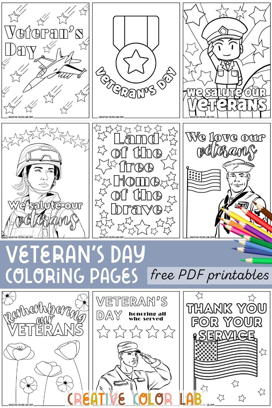Printable Veteran&amp;#039;S Day Coloring Pages inside Free Printable Veterans Day