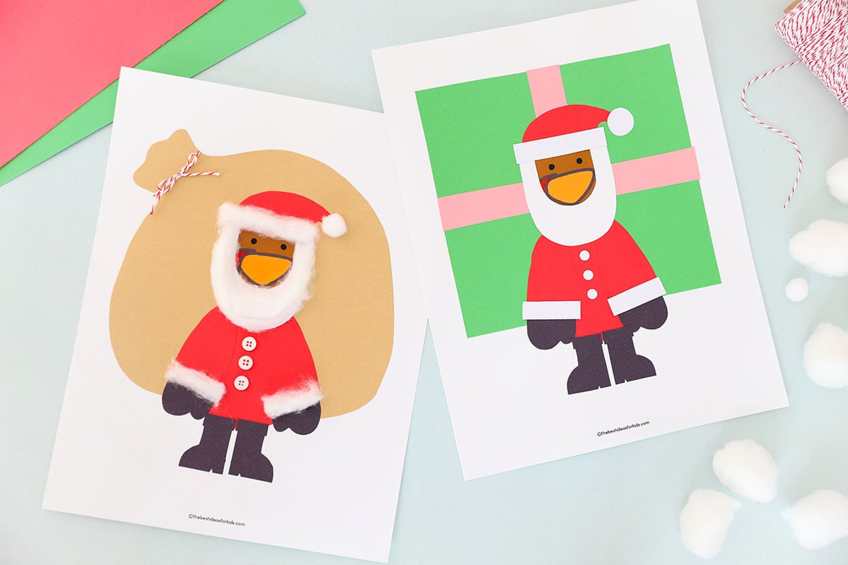 Santa Turkey Disguise (Free Template) - The Best Ideas For Kids regarding Disguise A Turkey Santa Printable
