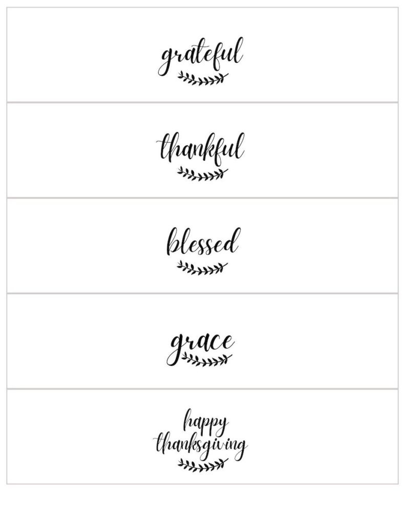 Simple Thanksgiving Placemats And Napkins | Free Printables pertaining to Free Printable Thanksgiving Napkin Rings