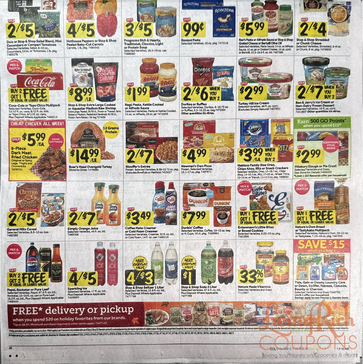 Stop &amp;amp; Shop Ad Preview | Living Rich With Coupons® in Turkey Hill Ice Cream Coupons Printable