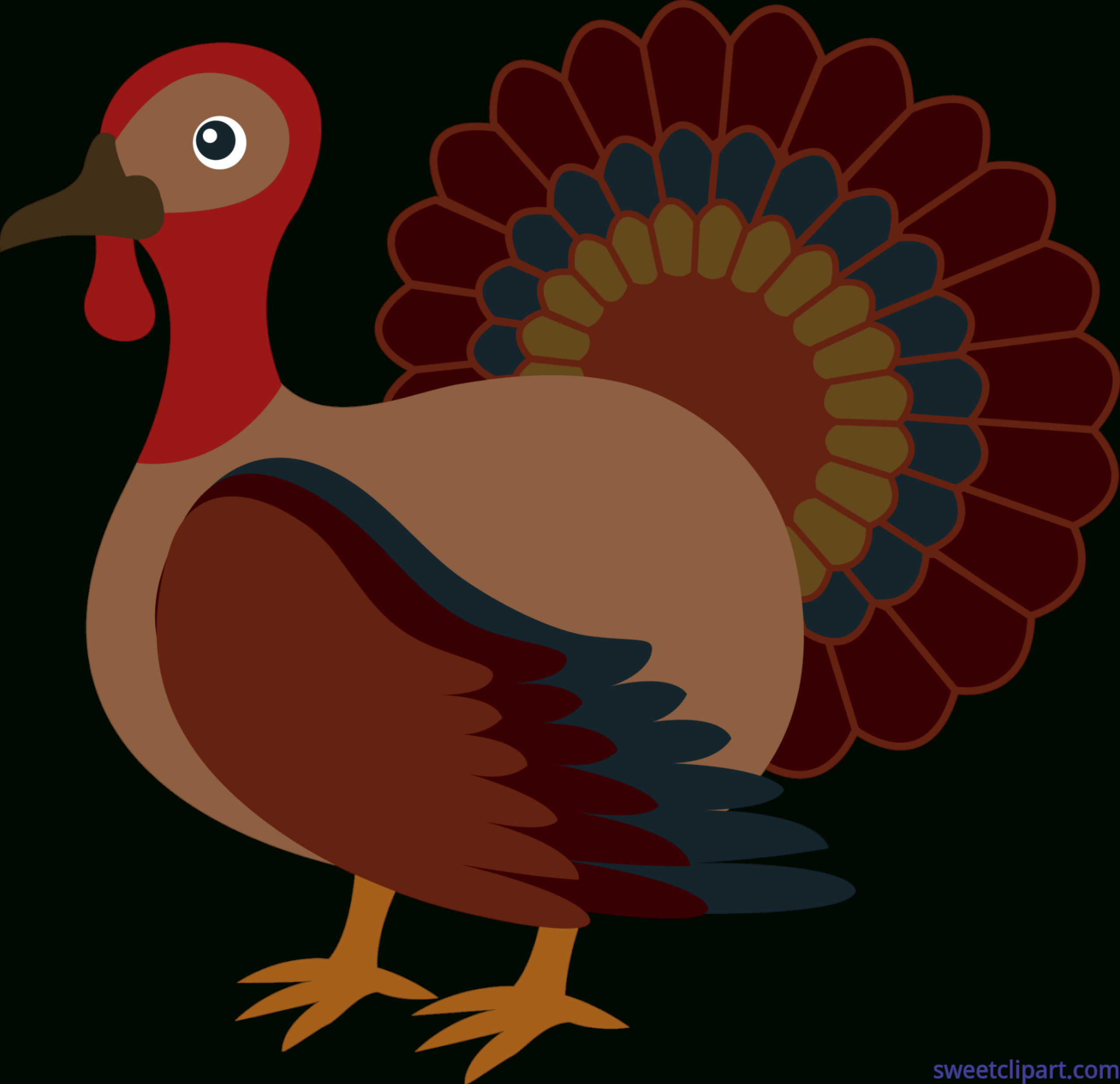 Sweet Clip Art - Cute Free Clip Art And Coloring Pages with regard to Free Printable Turkey Clip Art