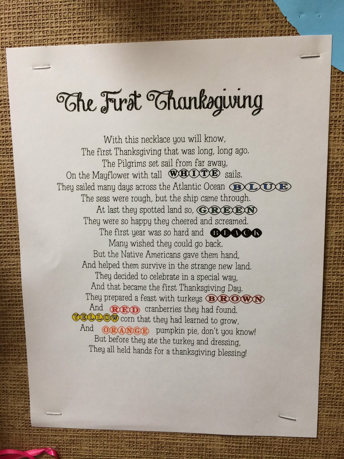 Teach Them To Fly: The First Thanksgiving Poem with regard to Poem About The First Thanksgiving
