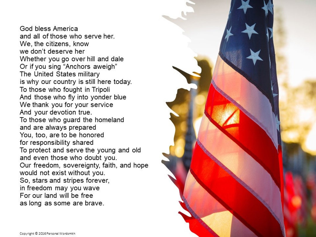 Thank You Veteran Poem, As Long As Some Are Bravepersonal regarding Veterans Day Poems That Rhyme