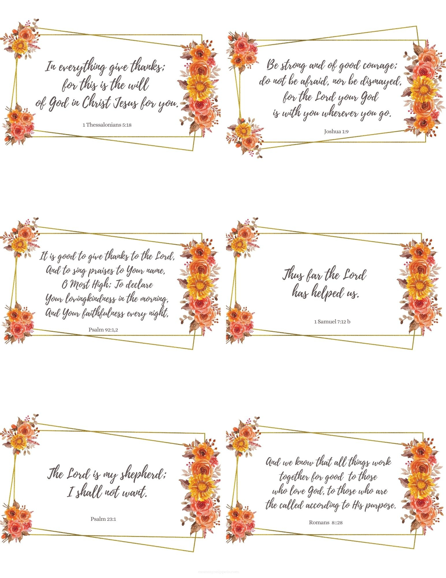 Thankful Bible Verses (+ Free Printable Bible Verse Wall Art) with Thanksgiving Bible Verse Printables