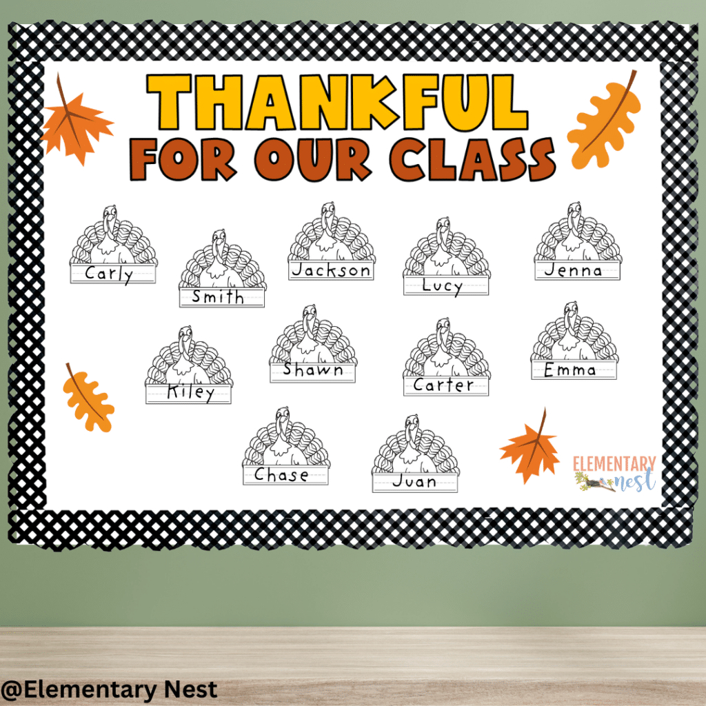 Thanksgiving Bulletin Board Ideas &amp;amp; Free November Bulletin Board for Free Thanksgiving Bulletin Board Printables