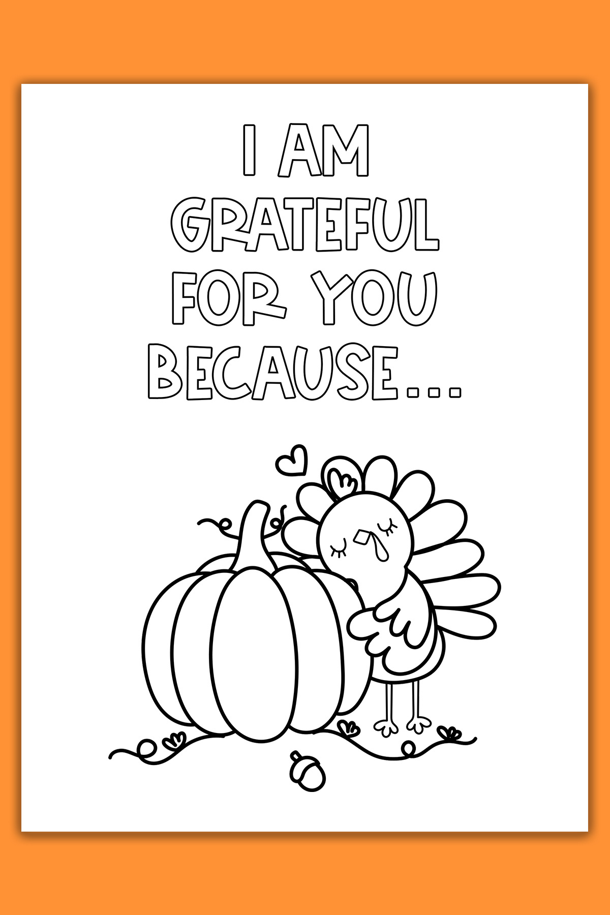 Thanksgiving Cards Coloring Pages - 10 Free Cards Included pertaining to Printable Thanksgiving Cards