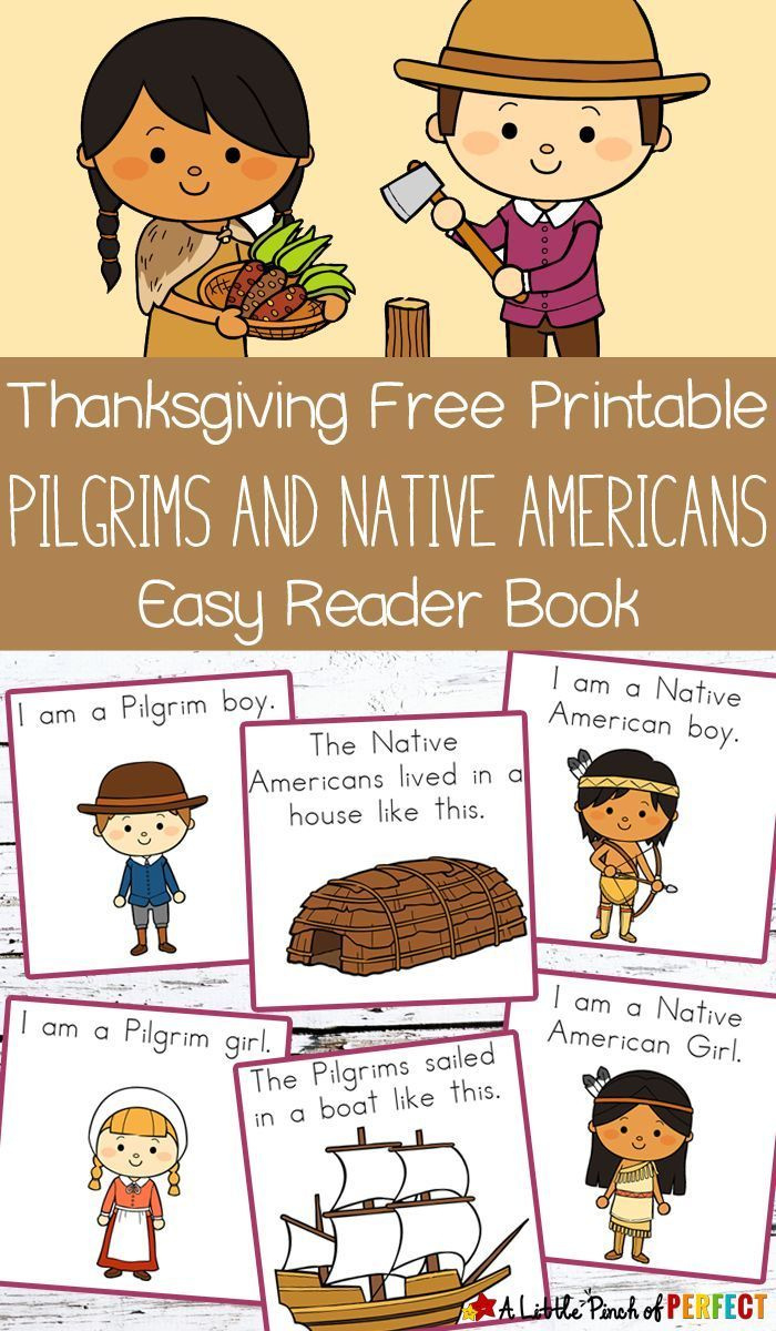 Thanksgiving Color And Read Book: Free Printable Kids Activity - A inside Thanksgiving Story For Kids Printable