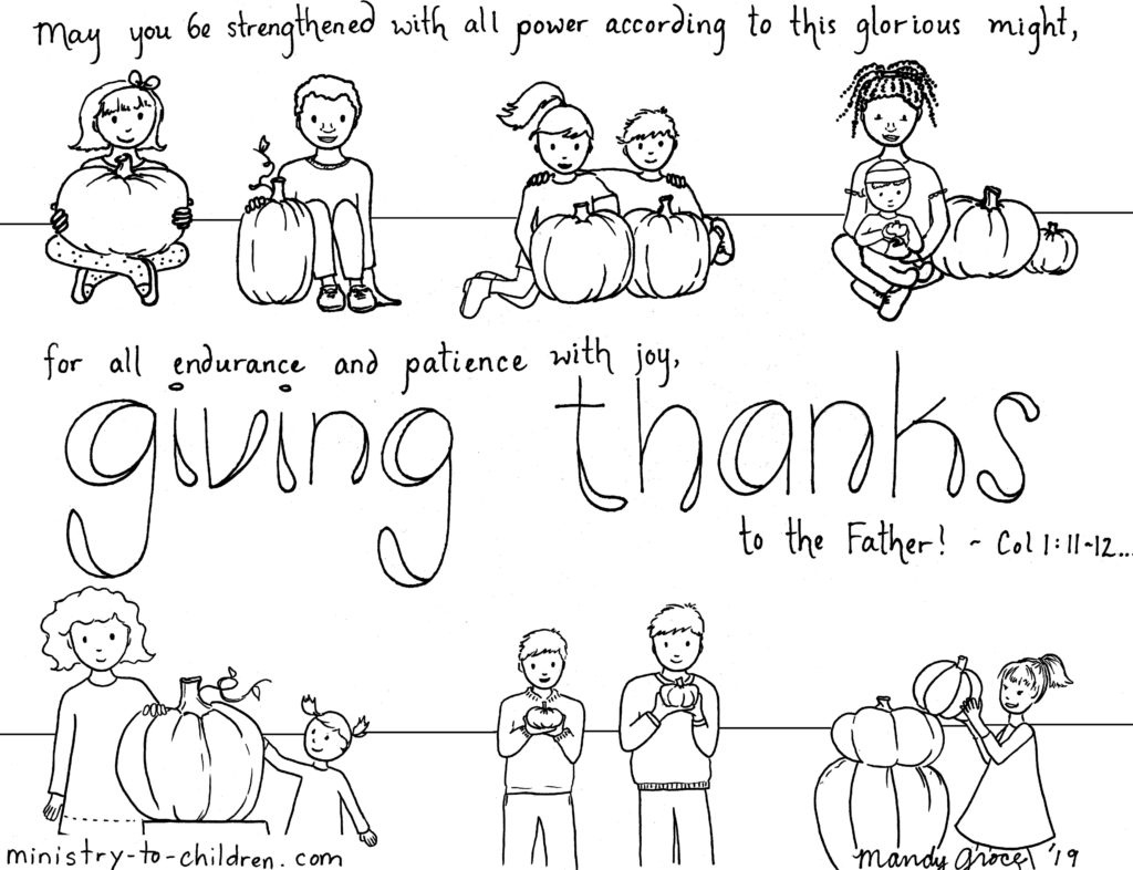 Thanksgiving Coloring Pages (Free Printable For Kids) within Free Printable Coloring Pages Thanksgiving Christian