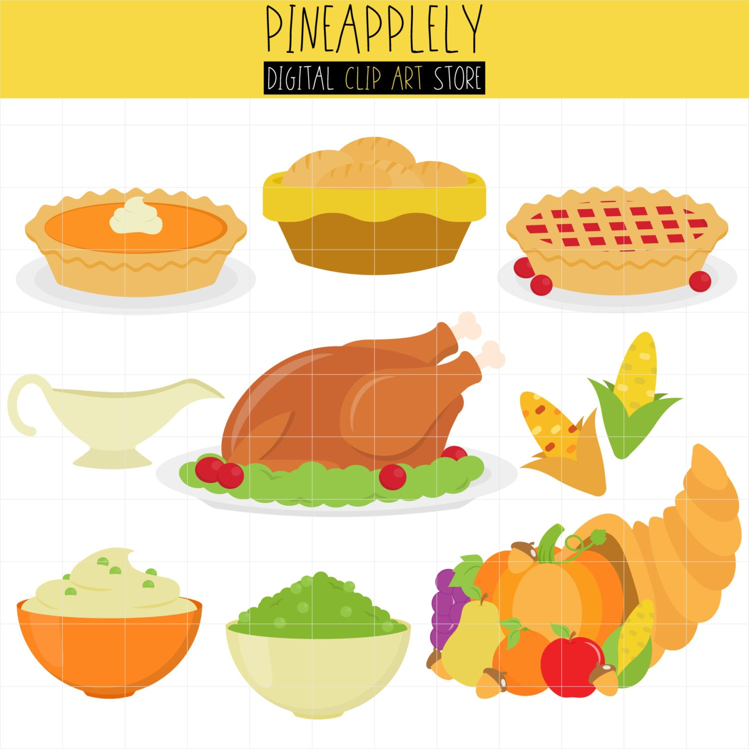 Thanksgiving Dinner, Thanksgiving Turkey, Autumn Party, Fall with regard to Printable Thanksgiving Food Clipart