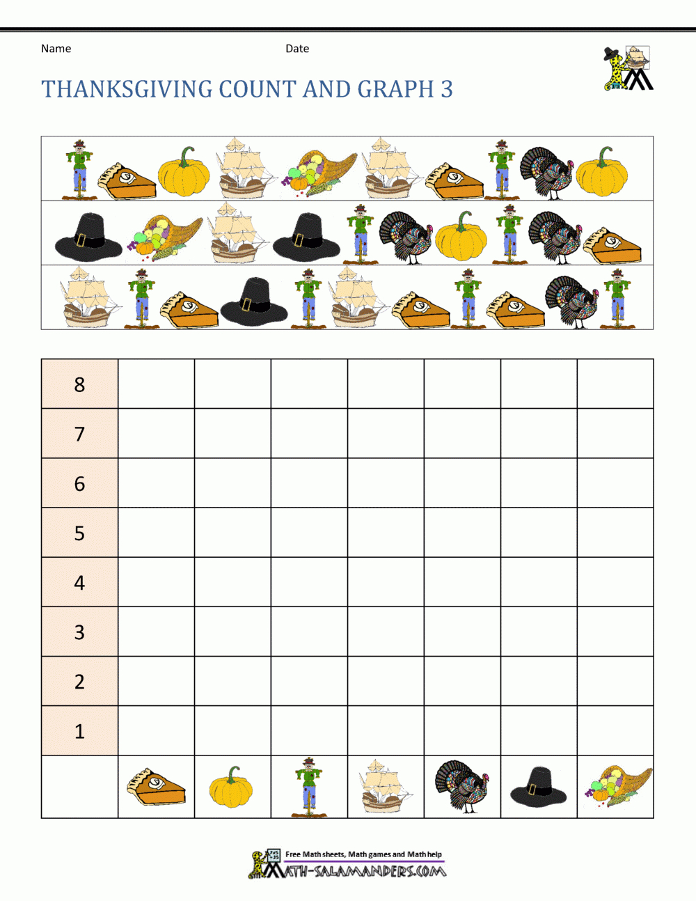 Thanksgiving Math Worksheets 2Nd Grade with Free Printable Thanksgiving Math Worksheets