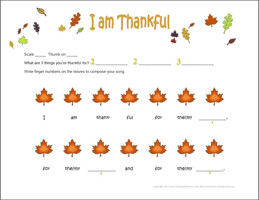 Thanksgiving Music Worksheets - 9 Fun Free Printables For Kids throughout Free Thanksgiving Music Worksheets