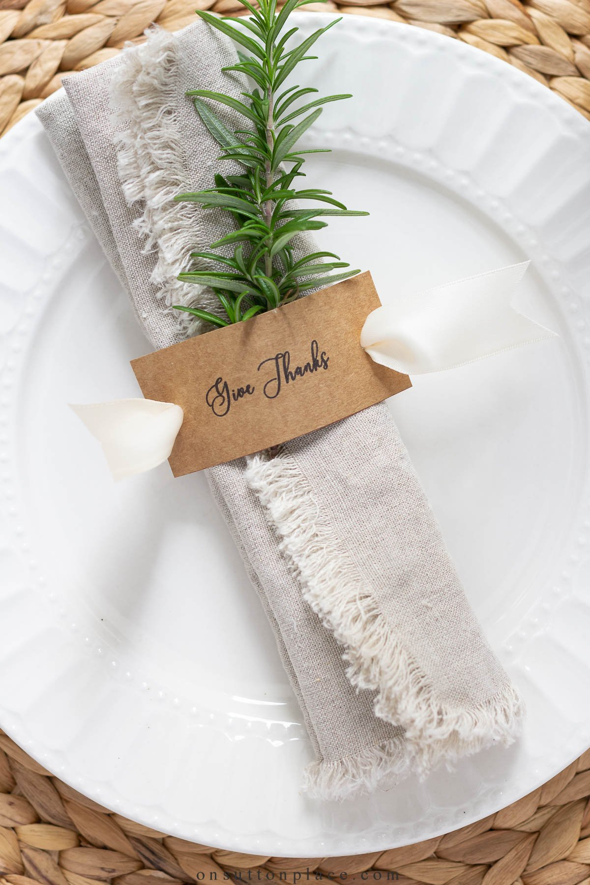 Thanksgiving Napkin Rings | Free Printable - On Sutton Place throughout Free Printable Thanksgiving Napkin Rings