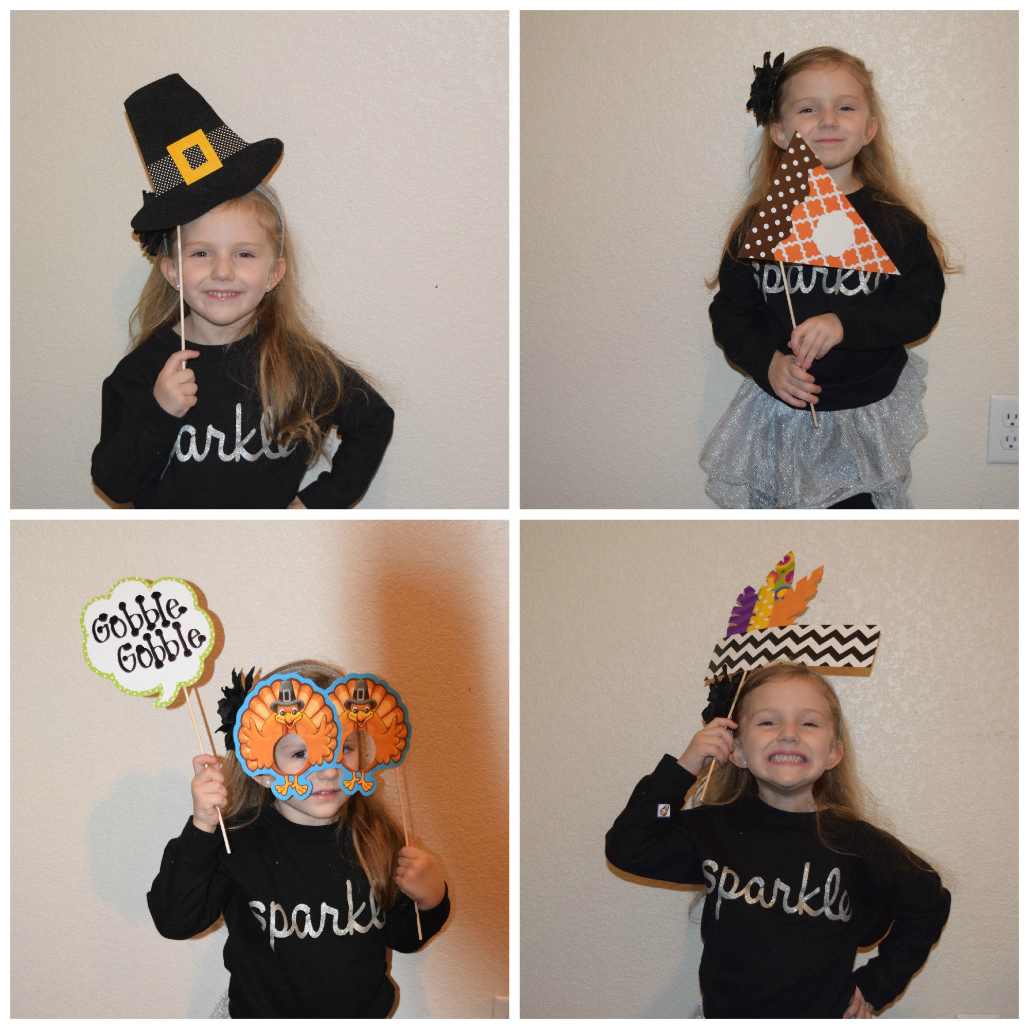 Thanksgiving Photo Booth Props For The Classroom &amp;amp; Free Template within Printable Thanksgiving Photo Props