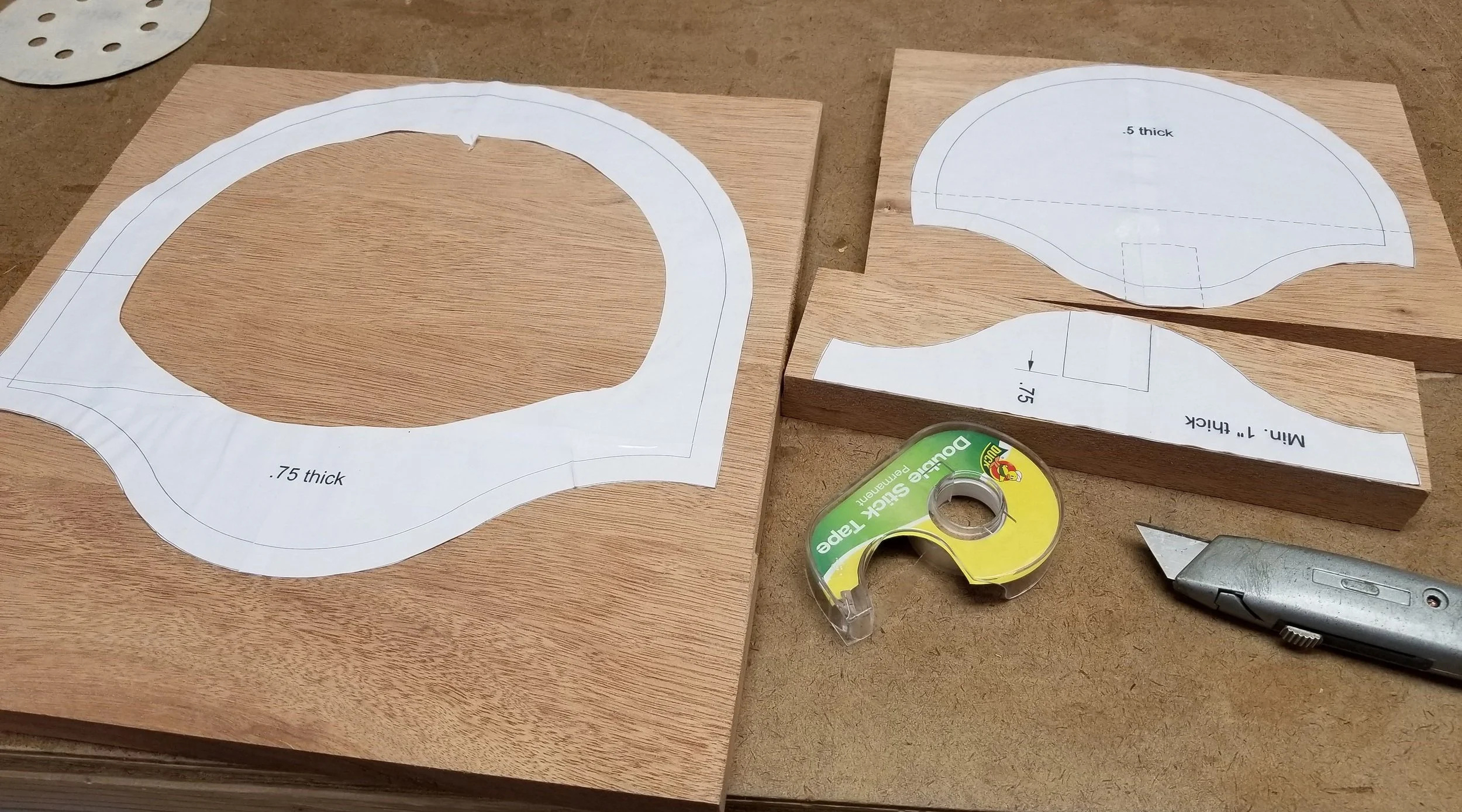 Turkey Fan Mount — Third Stall Woodworking regarding Printable Turkey Fan Mount Template