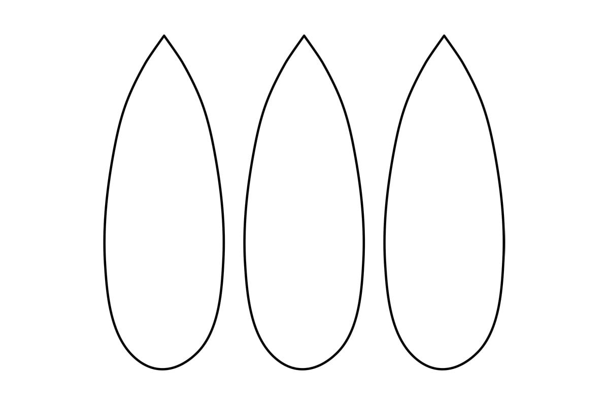 Turkey Feather Template (Free Printables) - The Best Ideas For Kids throughout Turkey Feather Printable Template