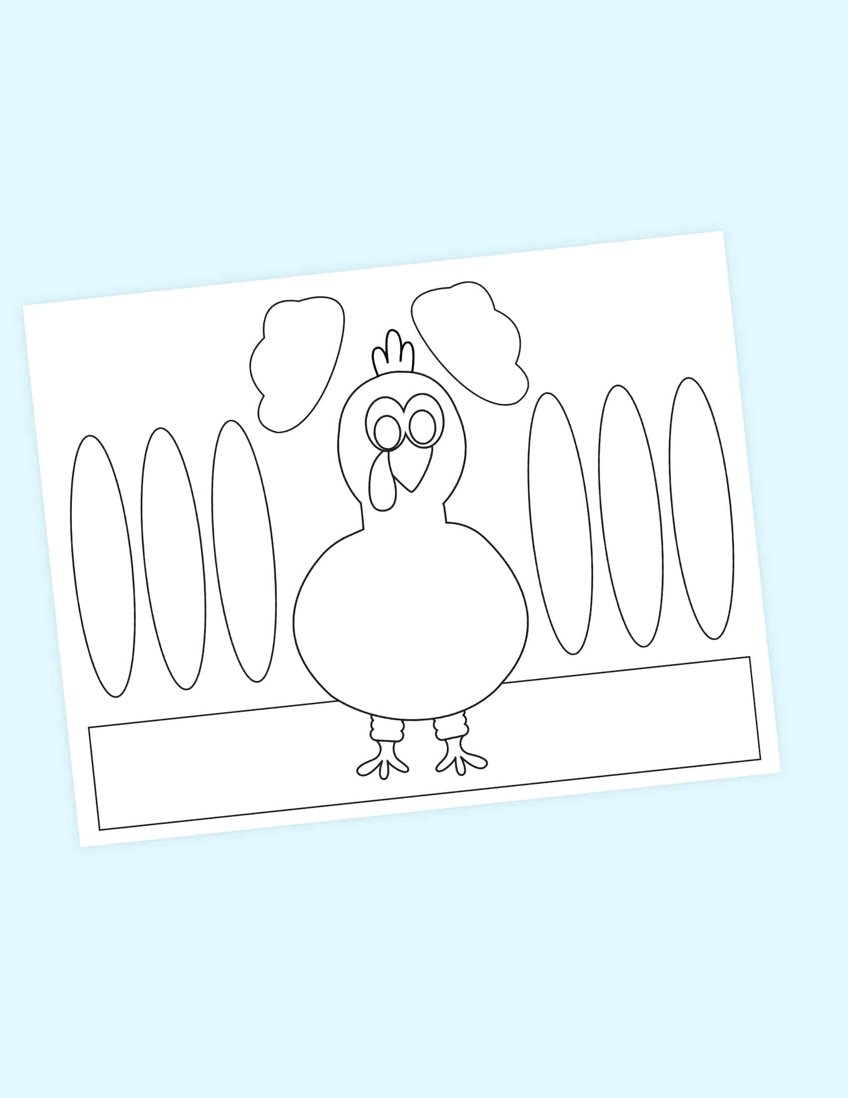 Turkey Headband Craft Template within Turkey Headband Template Free Printable