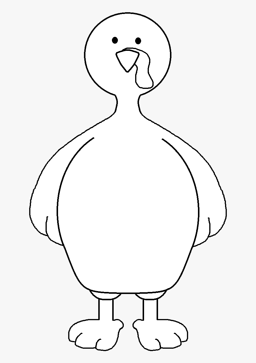 Turkey With No Feathers Clipart, Hd Png Download - Kindpng intended for Printable Turkey Without Feathers