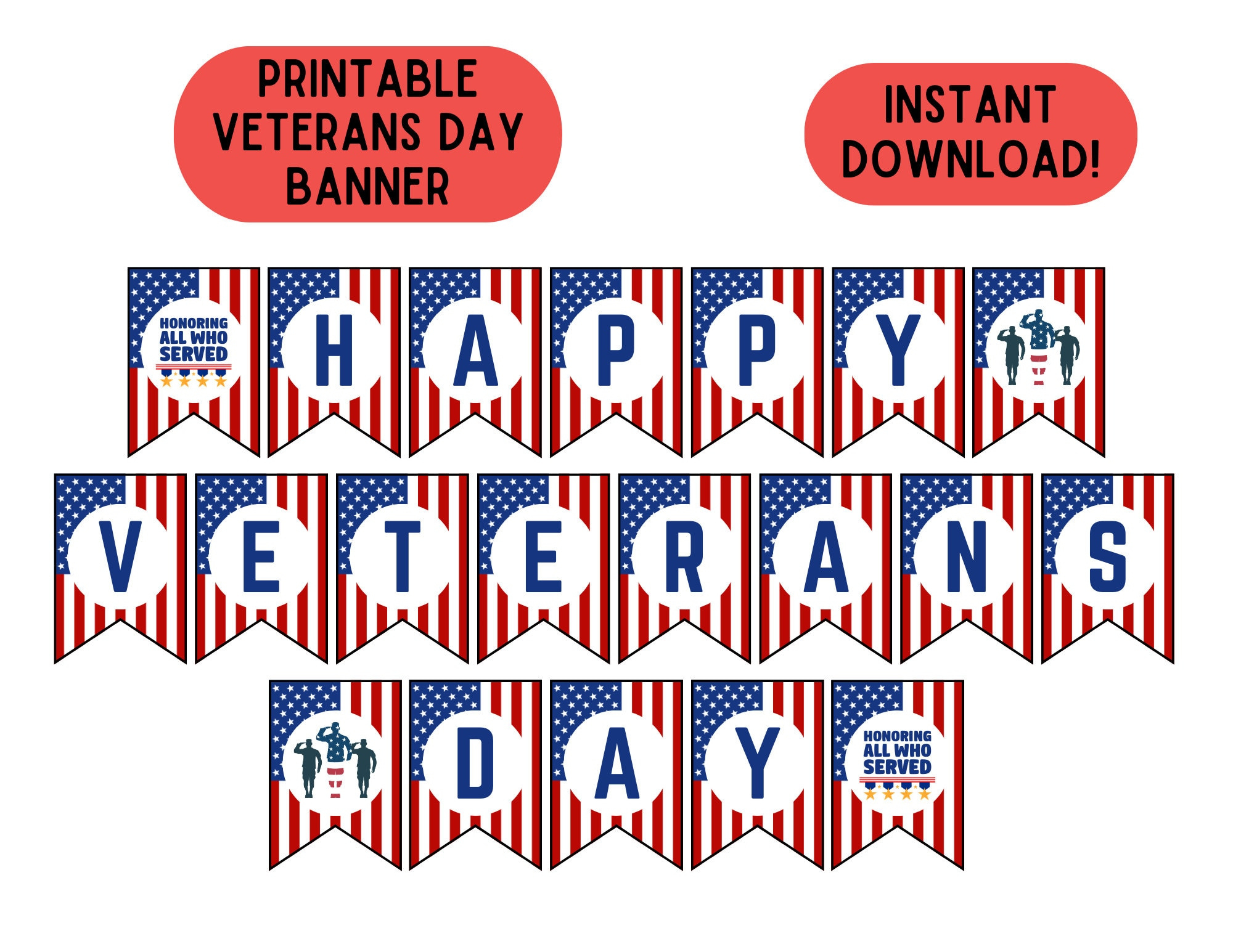 Veteranes Day Banner Danke Veteranen Zeichen Druckbare Veterans with Veterans Day Banner Printable