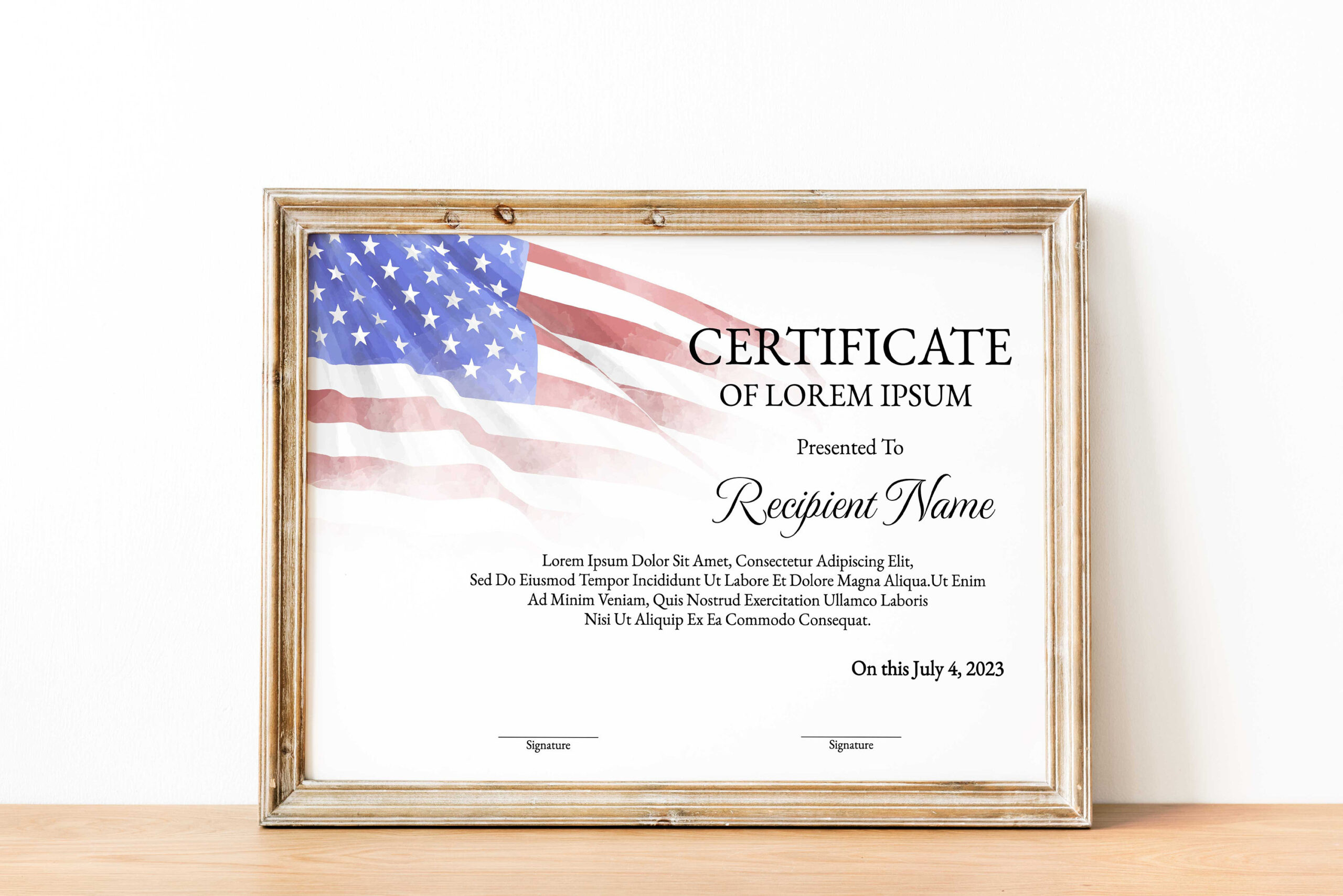 Veteran&amp;#039;S Certificate Of Appreciation Template, 4Th Of July with regard to Printable Certificates For Veterans Day