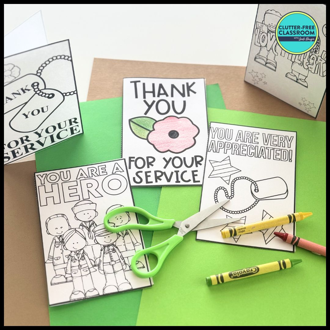 Veterans Day Cards For Elementary Students To Make - 2025 intended for Veterans Day Printables For Elementary Students