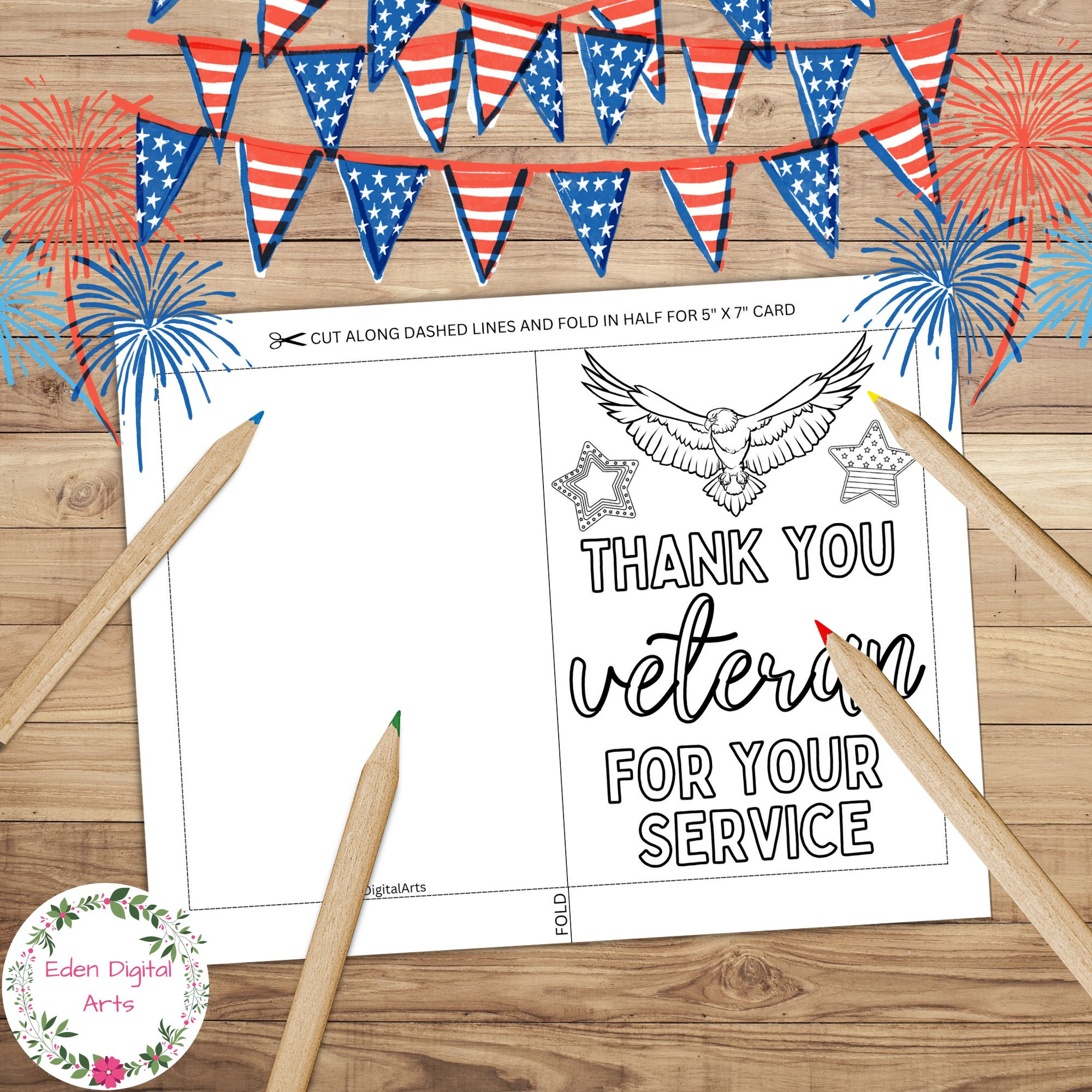 Veteran&amp;#039;S Day Coloring Thank You Cards Military Appreciation Fun with Veterans Day Thank You Cards Printable