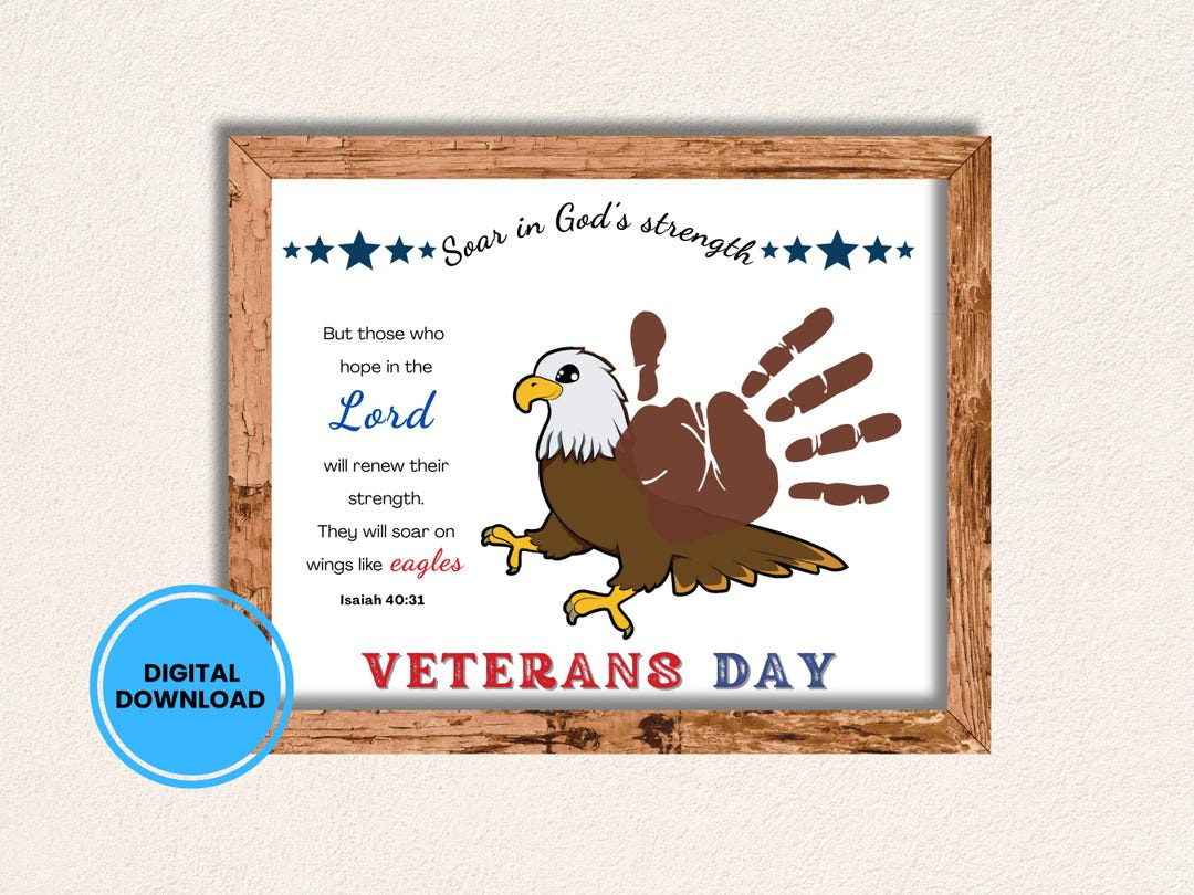 Veterans Day Craft, Veterans Day Handprint Poem, Bible Verse within Veterans Day 2025 Poem