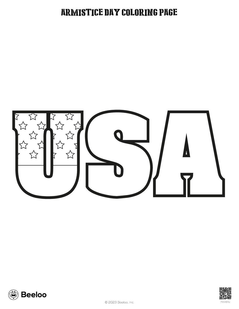 Veterans Day-Themed Coloring Pages • Beeloo Printable Crafts And intended for Veterans Day Coloring Sheets For Kindergarten