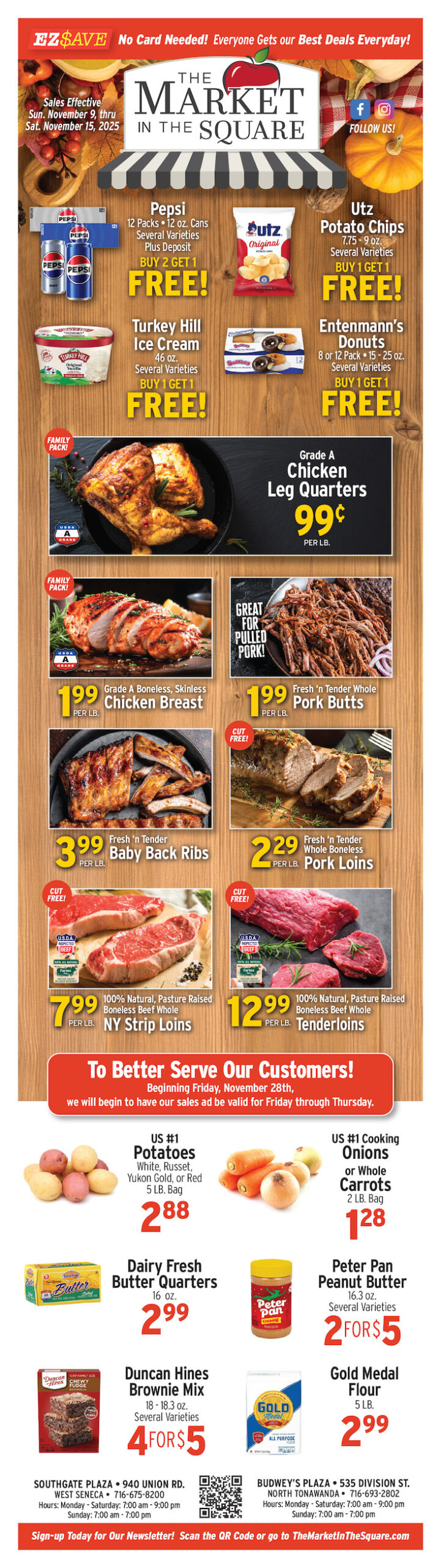 Weekly Flyer | The Market In The Square throughout Turkey Hill Ice Cream Printable Coupons