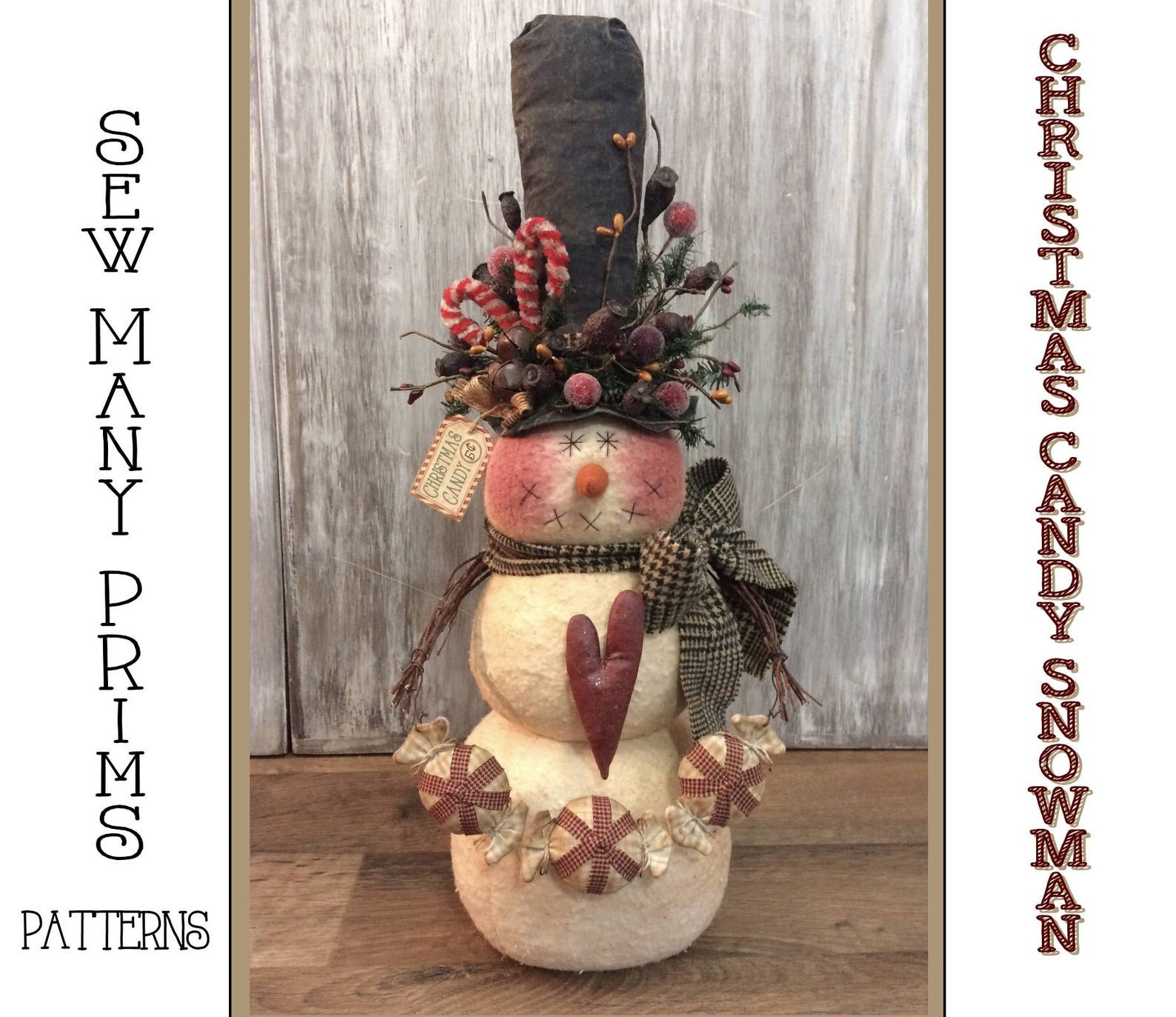 10 Adorable Snowman Patterns — Sew Cute Patterns with Free Printable Snowman Sewing Patterns