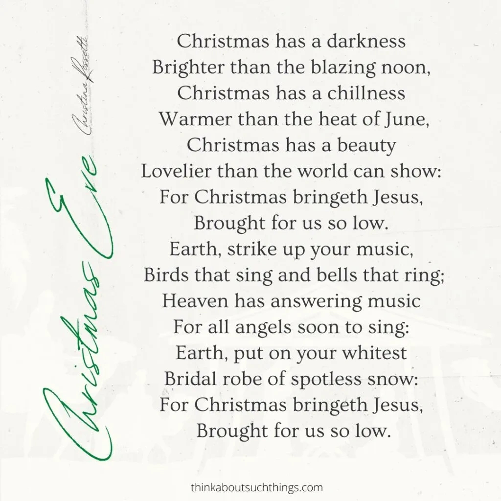 10 Beautiful Christian Christmas Poems About Jesus | Think About pertaining to Free Christmas Speeches For Church Youth Printable