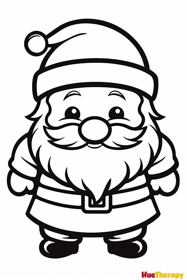 10 Free Printable Santa Coloring Pages For Kids Kidscoloring pertaining to Santa Coloring Pages Printable