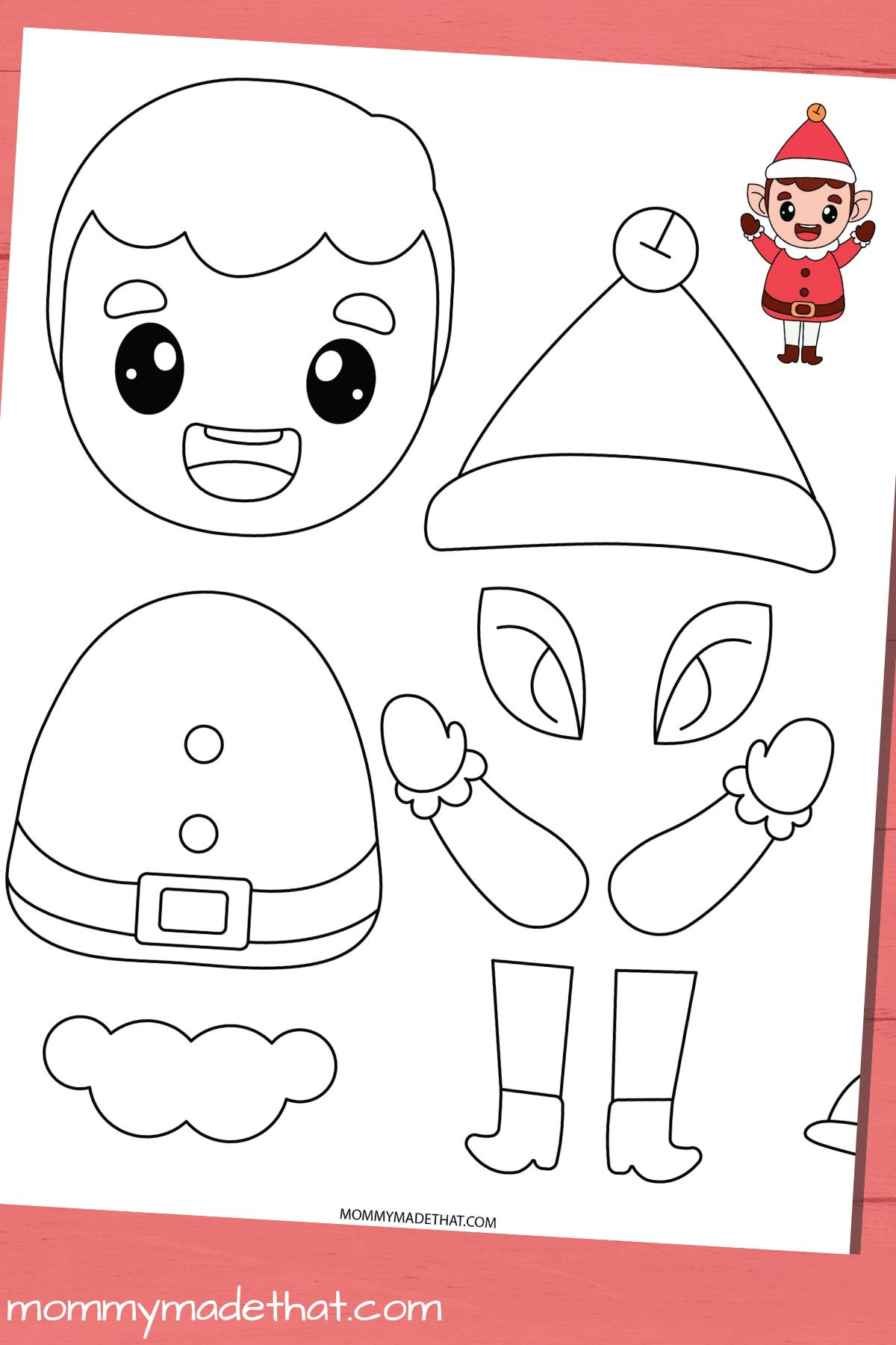 10 Fun Printable Christmas Crafts (Grab Them For Free) throughout Free Christmas Printable Crafts