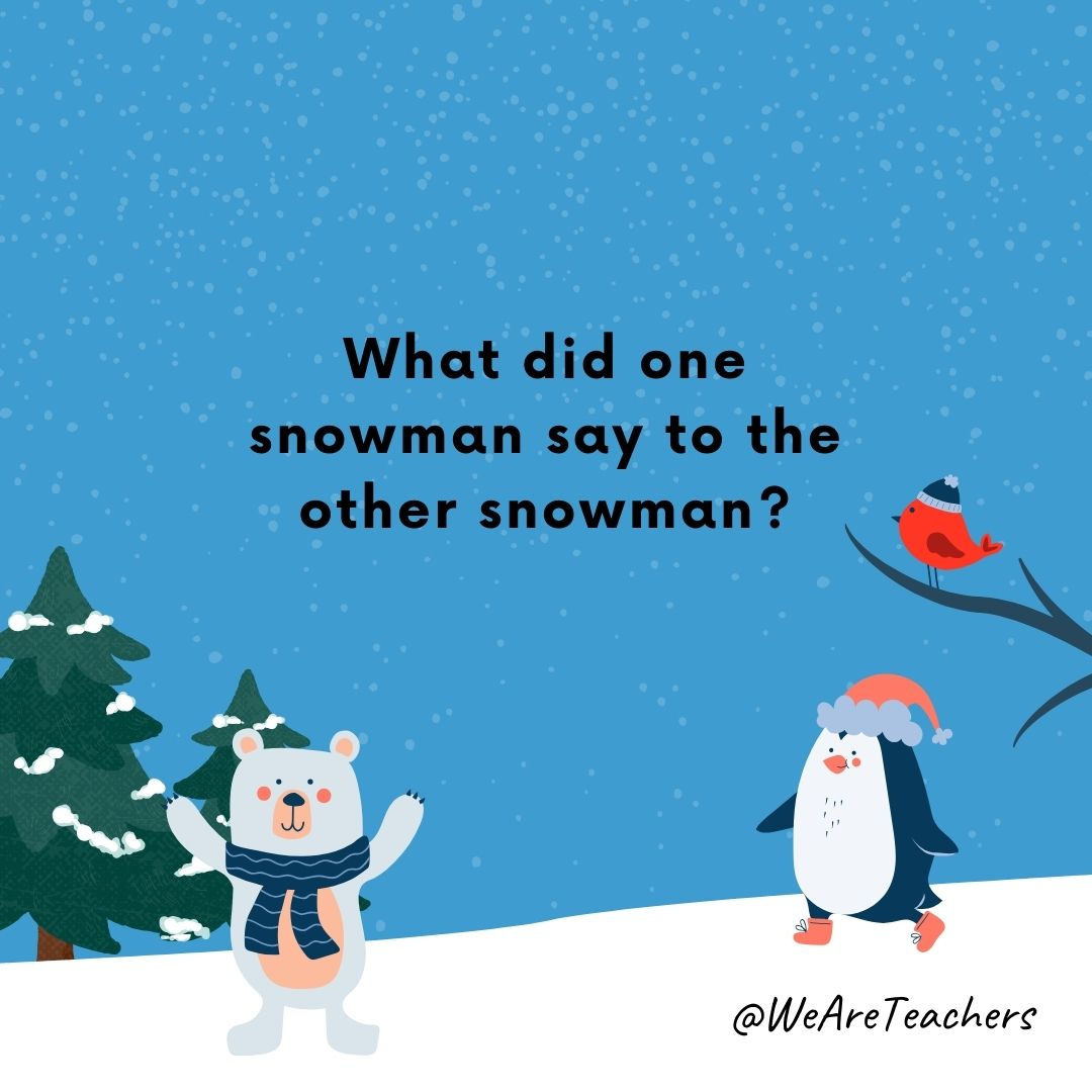 111 Cool Winter Jokes To Break The Ice inside Free Printable Snowman Jokes