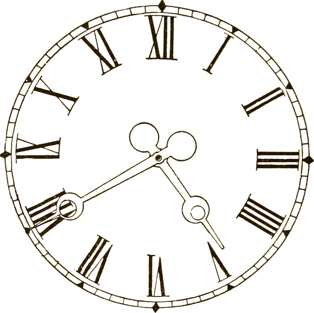 16 Clock Face Images - Print Your Own! - The Graphics Fairy throughout Free Printable Clock Faces