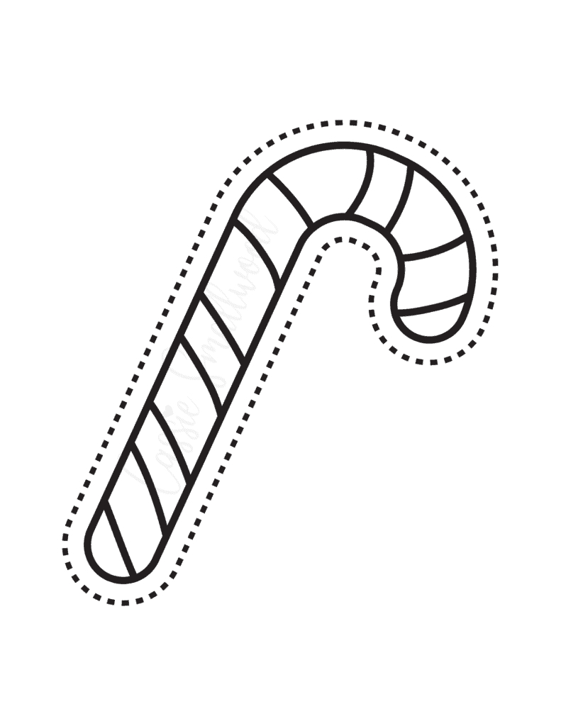 17 Awesome Candy Cane Templates - Cassie Smallwood inside Candy Cane Template Printable