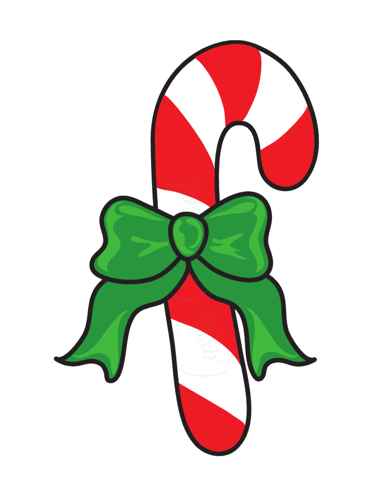 17 Awesome Candy Cane Templates - Cassie Smallwood intended for Christmas Candy Decorations Printable