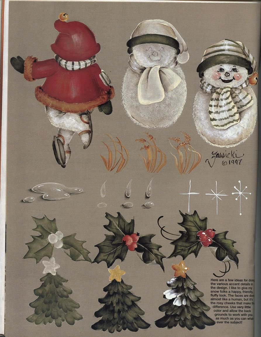 170 Bauernmalerei-Weihnachten-Ideen | Weihnachtsmalvorlagen with Printable Christmas Tole Painting Patterns