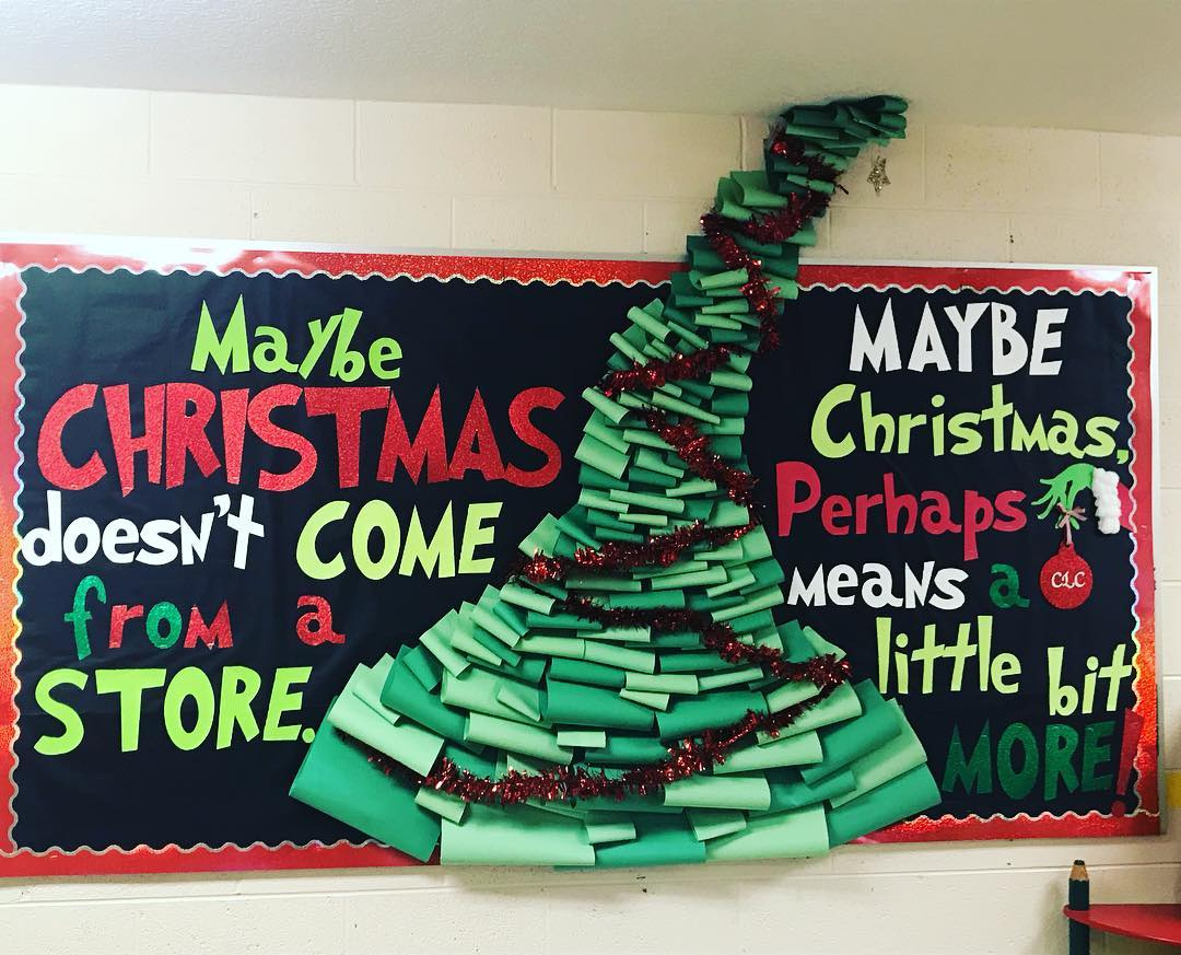 18 Holiday Bulletin Board Ideas That Will Make Your Classroom Cozy intended for Free Printable Christmas Bulletin Board Ideas