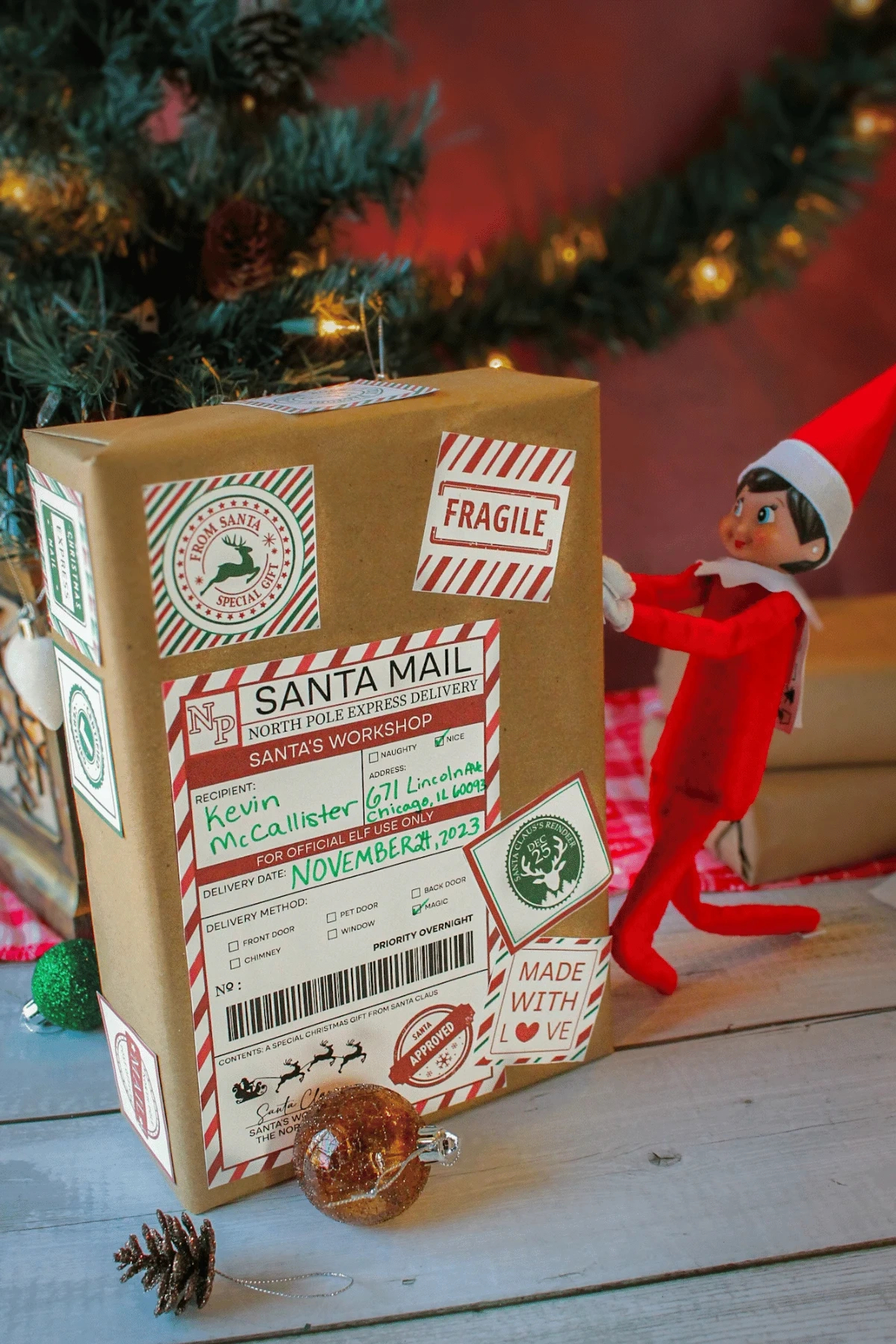 18 Super Fun Elf On The Shelf Printables intended for Printable Elf on the Shelf Arrival