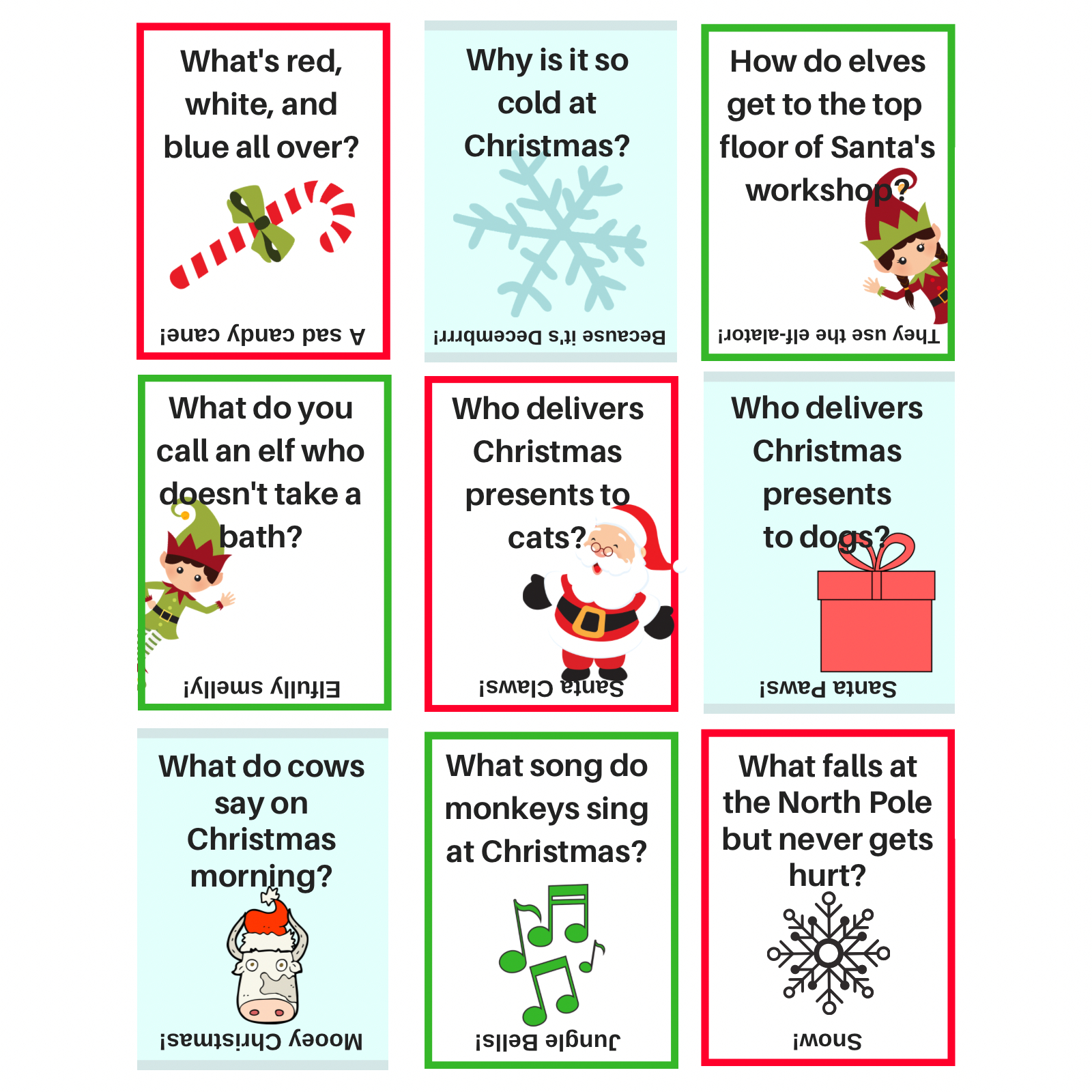 18 Super Fun Elf On The Shelf Printables with regard to Elf On The Shelf Jokes Printable