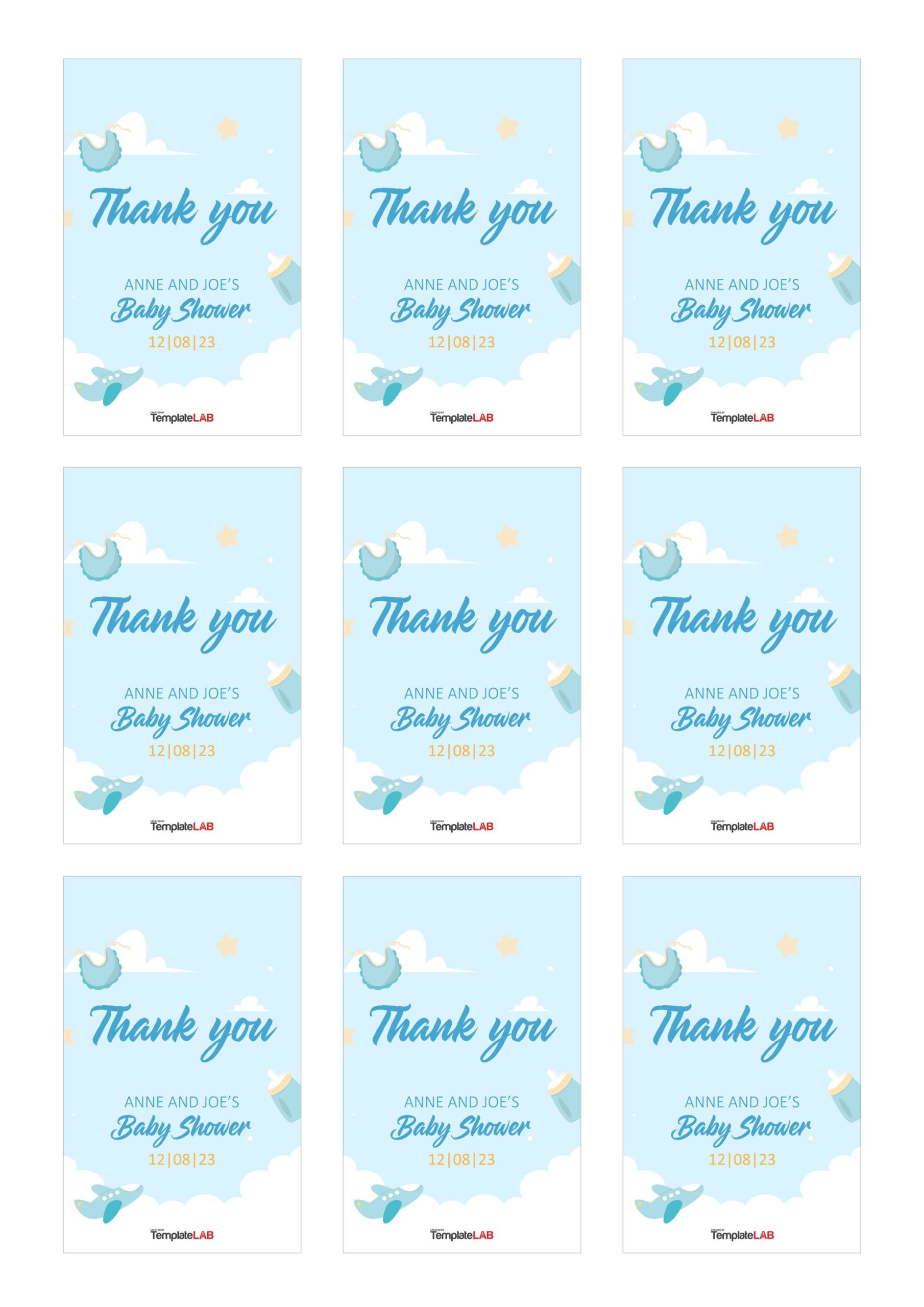 19 Free Editable Gift Tag Templates [Word, Pptx, Psd] throughout Gift Tag Template Editable Free