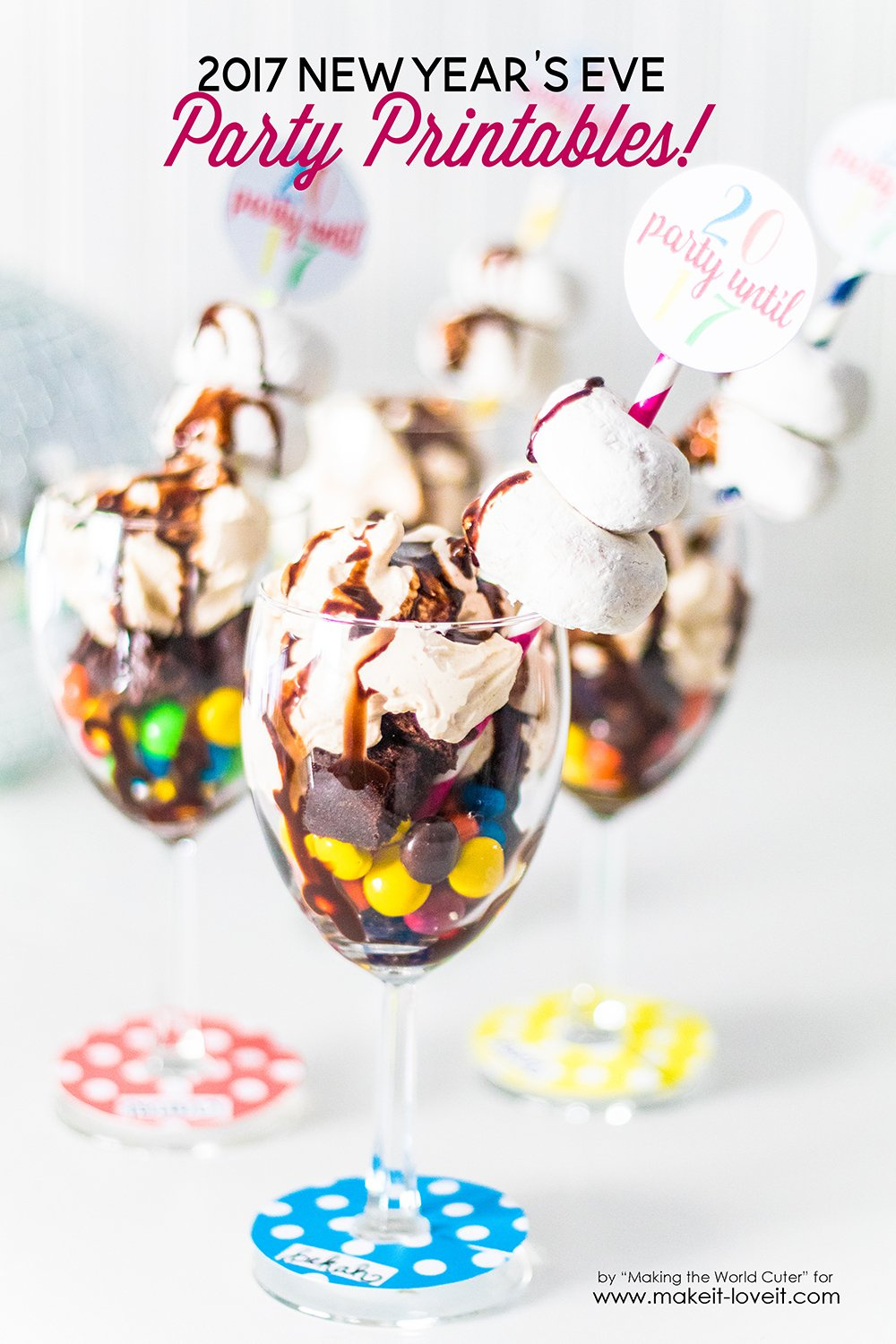 2017 New Year'S Eve Party Printables And Candy Parfait | Make It regarding New Years Eve Party Printables
