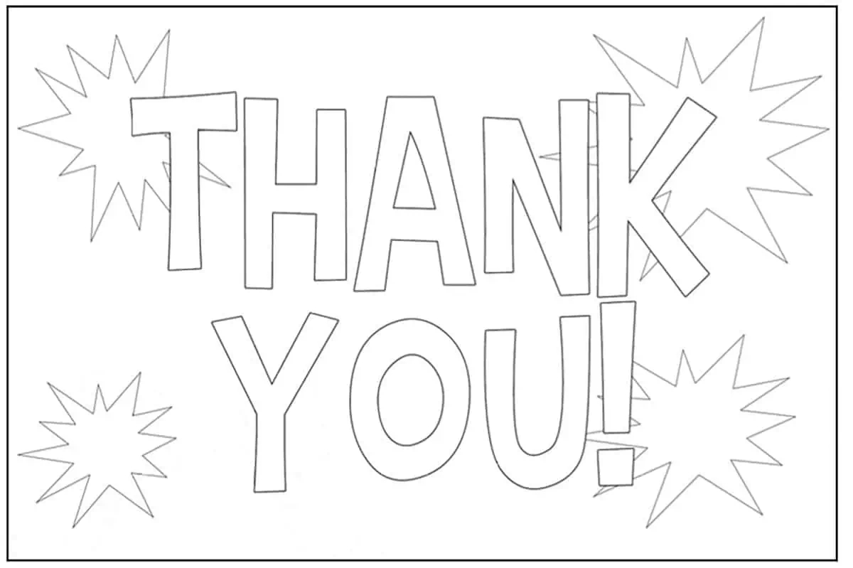 24 Free Printable Thank You Cards | Lamberts Lately with regard to Thank You Cards Printable Coloring