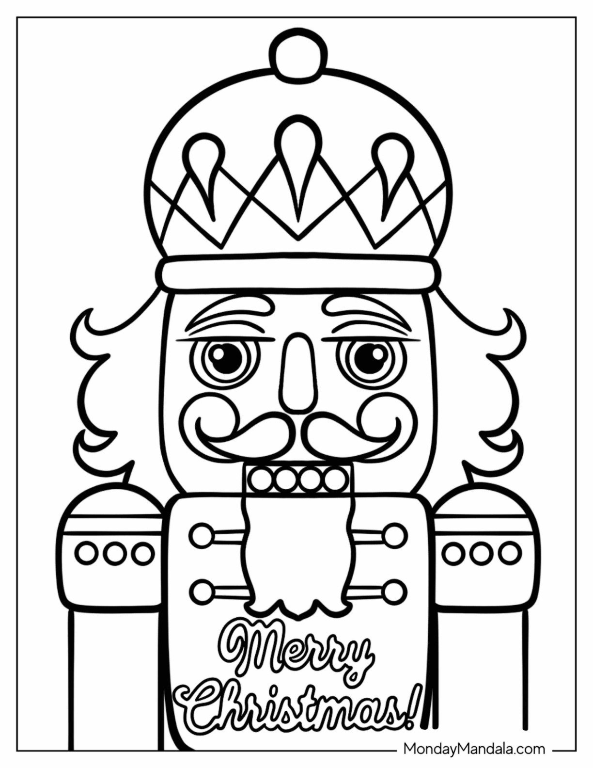 24 Nutcracker Coloring Pages (Free Pdf Printables) pertaining to Nutcracker Coloring Printable