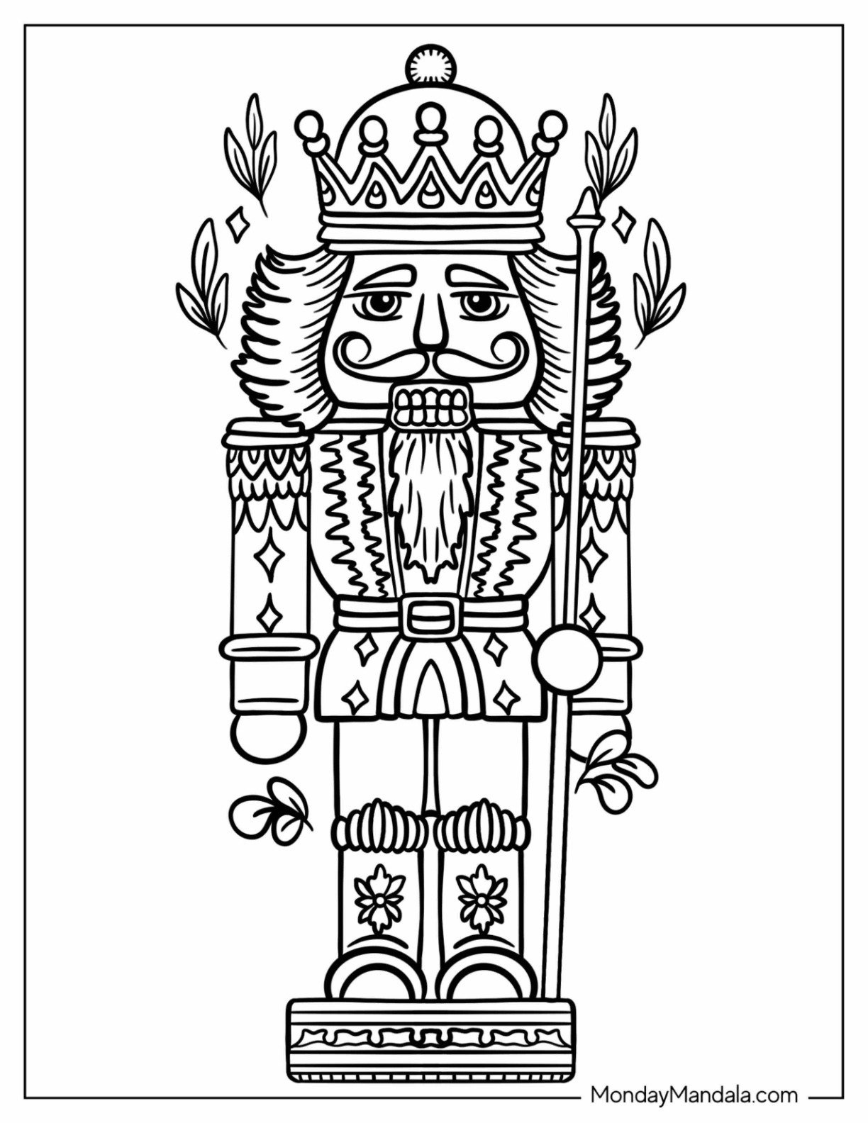 24 Nutcracker Coloring Pages (Free Pdf Printables) with Nutcracker Coloring Pages Printable