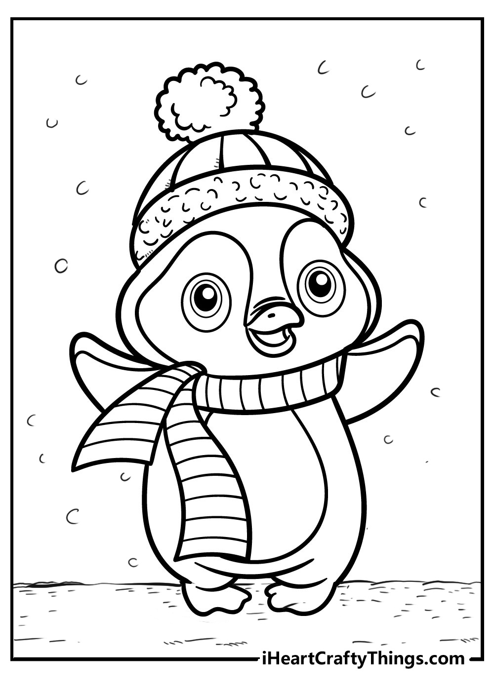 25 Penguin Coloring Pages (100% Free Printables) throughout Penguin Coloring Pages Printable