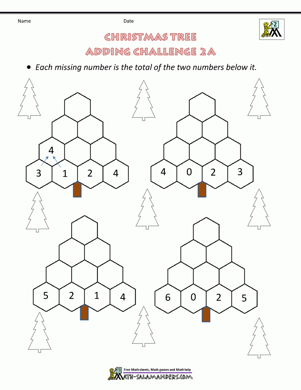 2Nd Grade Christmas Math Worksheets inside 2nd Grade Christmas Math Worksheets Free