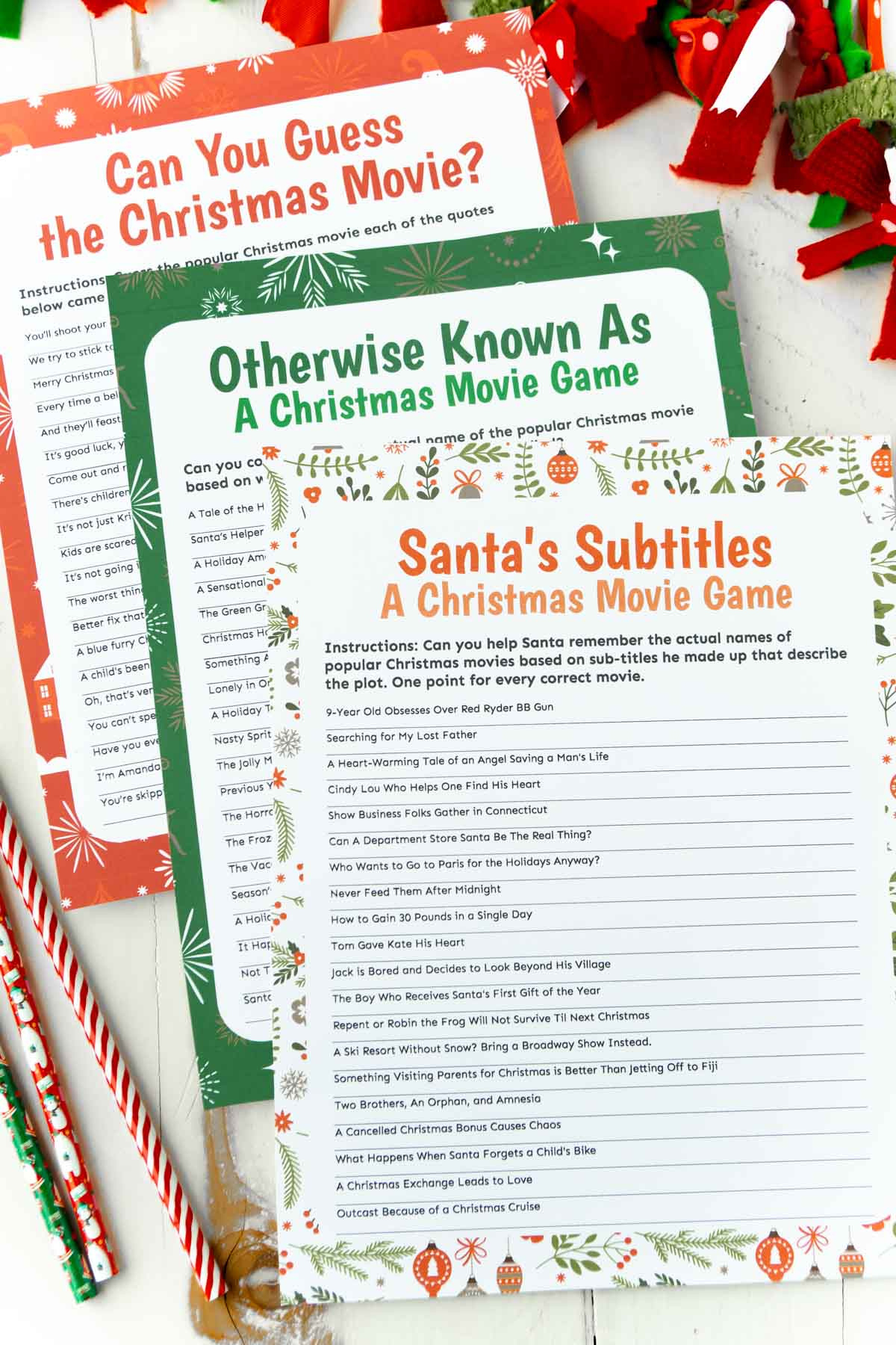 3 Christmas Movie Trivia Games {Free Printable} - Play Party Plan regarding Christmas Movie Games Printable