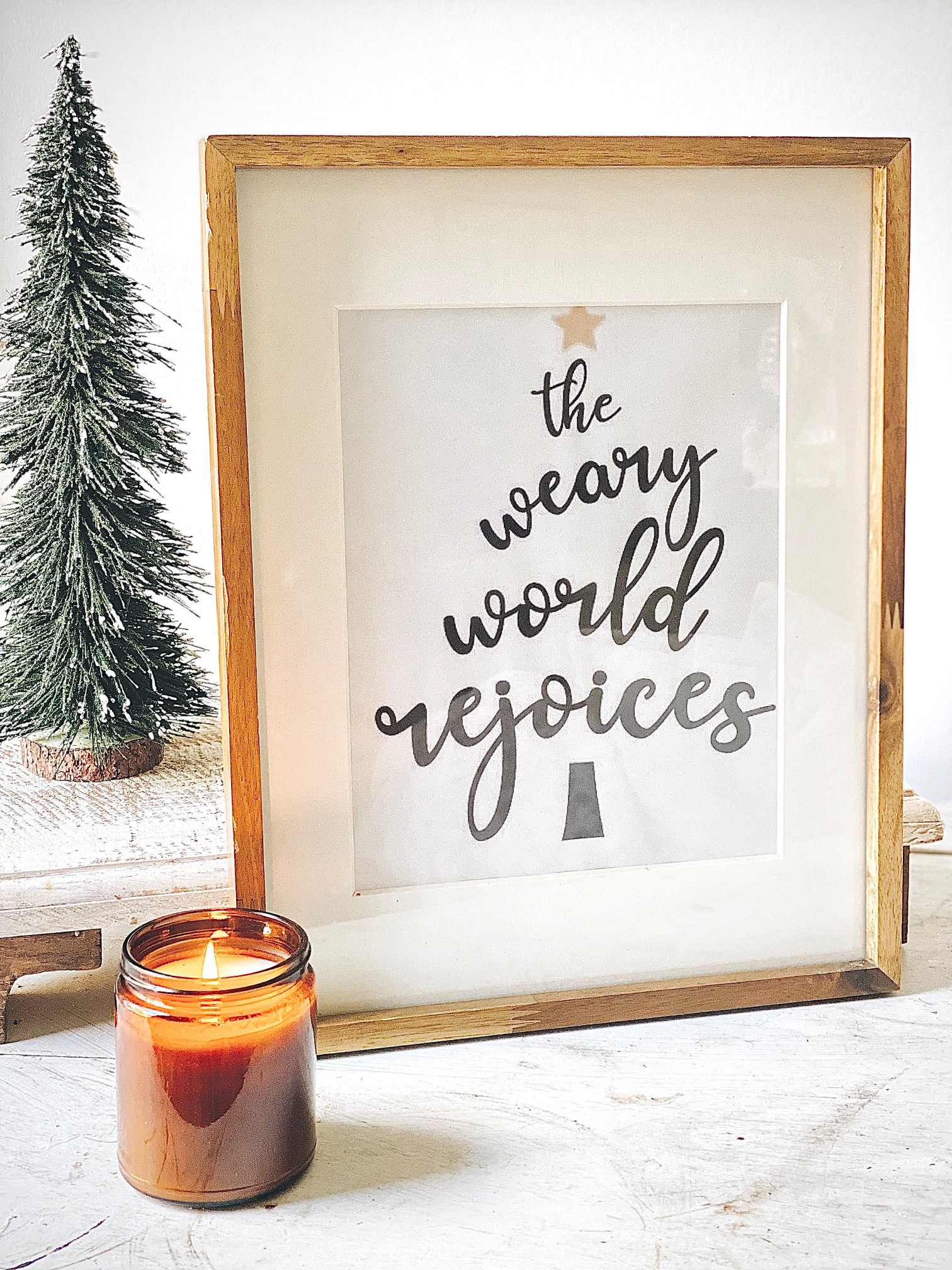 3 Free Christian Christmas Printables For Your Home | She Gave It A Go intended for Religious Christmas Printable Free